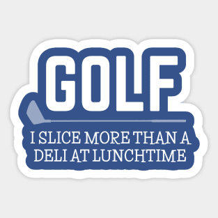 GOLFING Sticker